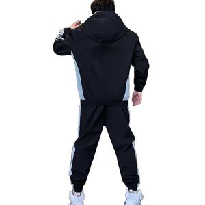 Vente en gros de survêtements coupe-vent avec logo personnalisé pantalon de jogging ensemble deux pièces respirant survêtements pour hommes 2026 - Product Image 4