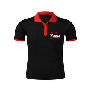 Contrasting-Color <b>Patchwork</b> Men's Polo Breathable Spring Autumn Custom-Collar Microfiber Short Sleeve T <b>Shirts</b> With-Logo - Product Image 1