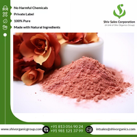 Poudre d'extrait de rose sauvage cultivée de haute qualité, ingrédient naturel de qualité supérieure pour les cosmétiques et la parfumerie