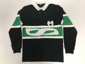 Tissu en toile personnalisé 100% coton lourd tricoté pour uniforme de rugby pour hommes 240 g/m² uni formel à séchage rapide avec logo brodé - Product Image 5