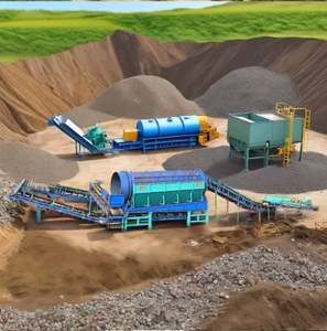 Machine de tri des déchets municipaux de qualité supérieure, usines de recyclage, puissance de 15 kW, acier doux, garantie 1 an, 2000 kg - Product Image 2