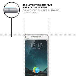 อุปกรณ์ป้องกันหน้าจอ X6 antishock VIVO อุปกรณ์เสริมมือถือดูดซับแรงกระแทกทนทาน - Product Image 3