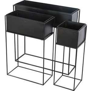 Maceta decorativa de metal de calidad superior con soporte dorado de impresión multicolor Maceta decorativa de jardín para el hogar de nuevo diseño - Product Image 5