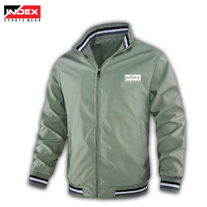 Gran oferta de alta calidad, chaquetas para hombre al aire libre, venta personalizada al por mayor, cuello levantado, moda de lona de algodón 100% - Product Image 5
