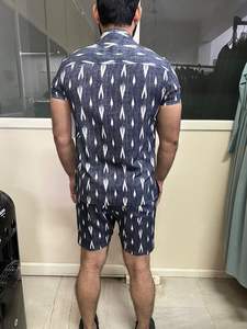 Dernière collection d'été de vêtements pour hommes 100% coton à manches courtes pour hommes et garçons à la fabrication en gros - Product Image 2