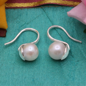 Venta caliente joyería de mujer al por mayor 925 plata esterlina perla natural piedra preciosa pendiente IGI certificado pendientes de moda - Product Image 4