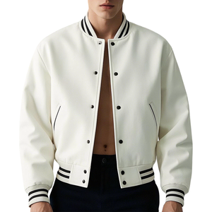 Chaqueta acolchada ecológica, chaqueta de invierno 2025, nuevo diseño, poliéster, algodón y botones cubiertos, chaquetas universitarias - Product Image 2