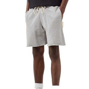 Shorts vierges en coton de sérigraphie de qualité supérieure pour hommes Shorts Short de compression d'entraînement avec logo personnalisé service oem 2025 - Product Image 1