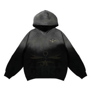 Sudadera Casual para Hombre, Estilo Otoñal, Aspecto Desgastado, Estilo Urbano, Hombros Caídos, 100% Algodón, Ecológica y Transpirable - Product Image 4