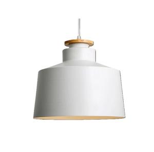 Éclairage blanc élégant fait main d'abat-jour de lampe suspendue utilisé pour la décoration en bois couleur naturelle Design moderne lampe suspendue - Product Image 3