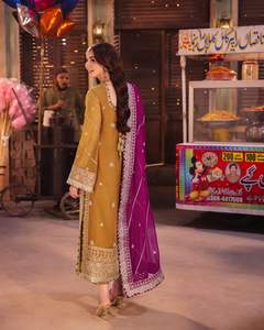 ชุดเดรสใส่ทำงานแบบสุภาพสำหรับผู้หญิงชุดเดรสผ้าคอตตอนสไตล์ซาลวาร์คาเมซสำหรับ01219งานปาร์ตี้รุ่นล่าสุด2025-2026 - Product Image 3