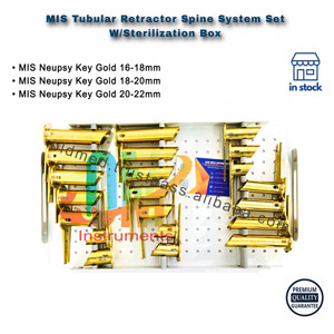 Système de rétracteur tubulaire professionnel, ensemble complet, acier inoxydable de haute qualité, instrument chirurgical pour la colonne vertébrale, rétracteur tubulaire OMI - Product Image 4