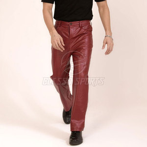 Nouvelle Arrivée 2026 – Pantalon en Cuir pour Homme, Qualité Supérieure, Personnalisable, Vente en Gros - Product Image 5