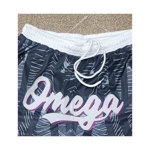 Shorts de sport pour hommes 2024, best-sellers, anti-rides, séchage rapide, logo personnalisé imprimé, maille respirante unie, décontracté, 100% polyester - Product Image 3