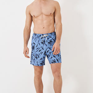 Short de bain pour homme à séchage rapide Tissu confortable de haute qualité Eco-friendly pour les activités estivales Low quantité minimale de commande Sublimation - Product Image 1