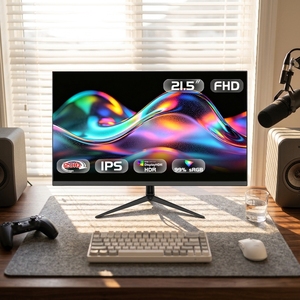Moniteur d'ordinateur 23,8 pouces FHD 144Hz IPS VA anti-lumière bleue pour usage professionnel, bureau, domicile, OEM, vente en gros - Product Image 1