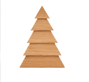 Handmade Mango Wood <b>Tree</b> Ornament Rustic Style Home Decor for <b>Christmas</b> <b>Table</b> Top - Product Image 3