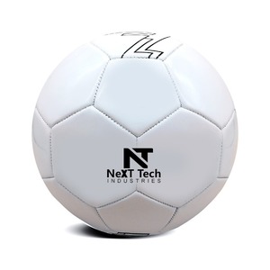 ลูกบอลฟุตบอลส่งเสริมการขายพร้อมดีไซน์ที่กำหนดเองและโลโก้ตามสั่งโดยอุตสาหกรรมเทคโนโลยีถัดไป - Product Image 1