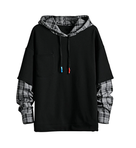 Sudadera con capucha de gran tamaño de alta calidad OEM para hombre con logotipo personalizado Bolsillos estampados de nuevo diseño para el invierno - Product Image 1