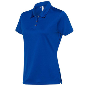Polo fabricado profesionalmente, Polo transpirable de color sólido para mujer a precio asequible con logotipo personalizado - Product Image 2