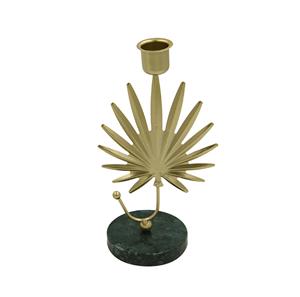 Top Ranking Exclusive Modern Design <b>Leaf</b> Design Finest Quality Iron Candle Holder Customized Shaped for Wedding Decorate - Product Image 1