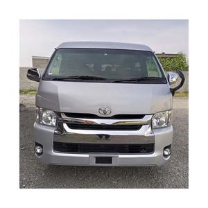 2015 pour Toyota Mini Hiace Diesel Bus automatique AWD avec pneus R16 sièges en cuir intérieur foncé Offre Spéciale utilisé HIACE VAN - Product Image 2