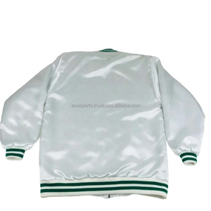 Vestes de baseball à manches longues personnalisées avec logo, vestes de baseball courtes, vestes varsity en gros, vestes bomber pour femmes, broderie, patchwork - Product Image 2