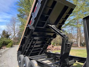 Pro Series Doble-A 7X16 Tri-Axle Cisne Camión volquete Remolque - Product Image 4