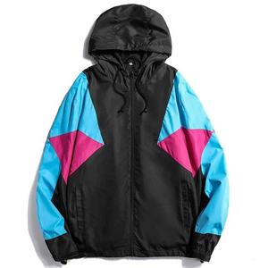 Chaqueta Cortavientos Impermeable de Nailon y Poliéster 100% Transpirable de Alta Calidad, Servicio OEM, Chaqueta Ligera de Moda Vintage - Product Image 1