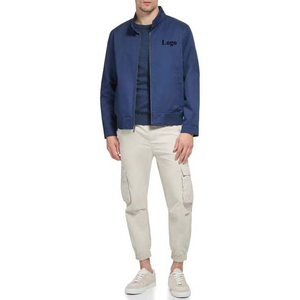 Servicio OEM nueva llegada chaquetas de hombre de la calle de Pakistán de calidad superior logotipo personalizado poliéster satén chaquetas de bombardero de invierno - Product Image 3