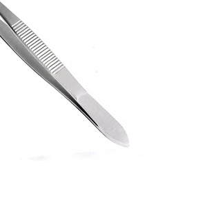 Pince à épiler droite Carmalt Splinter finition Dall pince à épiler Carmalt en acier allemand pour chirurgie - Product Image 4