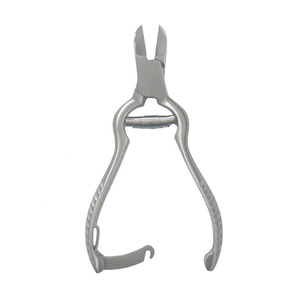 Pinza de uñas profesional de acero inoxidable con hoja curva y apertura de mandíbula ancha para el cuidado de uñas gruesas de dedos y dedos - Product Image 4