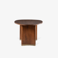 Mesa de Comedor de Madera Maciza de Lujo con Cubierta de Mármol, Diseño Moderno, Alta Calidad, Duradera, Ecológica, Hecha a Mano, Portátil, para Hotel o Villa