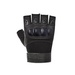 Concevez vos propres sports en plein air cyclisme vélo équitation sans doigts anti-dérapant léger en cuir court doigt Cycle gants - Product Image 3