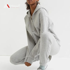 Invierno Mujer Casual Cremallera Sudaderas con capucha Manga larga Otoño Tops Sudaderas con capucha para mujer Cremallera - Product Image 2