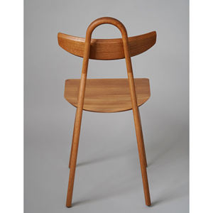 Silla de comedor de madera maciza de teca, muebles de exterior de último diseño, patio Jardín-Mika - Product Image 4