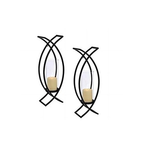 Gold <b>Black</b> Coated Metal <b>Candle</b> Stand <b>Holder</b> for Hotel Home Livingroom Lighting Decorative Use Iron <b>Candle</b> Stand - Product Image 4