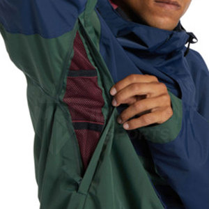 New Design Custom Color <b>Men's</b> Anorak Winter <b>Jacket</b> <b>Half</b> <b>Zip</b> Hooded Quick Dry Breathable Nylon/Polyester Casual Warm High Quality - Product Image 3