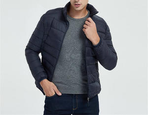 Nouvelle Vente en Gros Veste Homme de Haute Qualité Design Personnalisé Hiver Léger Duvet Personnalisé Blouson avec Col Montant Blouson pour Homme - Product Image 3