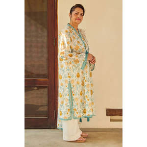 Conjunto de traje de 3 piezas estampado para mujer con dupatta, colección CL-62071 B - Product Image 3