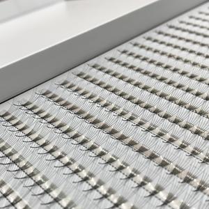 Pestañas de Base puntiagudas de precio barato 6D, aceptamos personalización, fibra PBT coreana, rizo completo, Material de pestañas PBT suave, recién llegado, OEM, ODM - Product Image 5