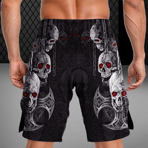 Custom Men's <b>White</b> Breathable, Quick-Dry Athletic <b>Shorts</b> for Running, <b>Gym</b>, and Outdoor Activities - Product Image 6