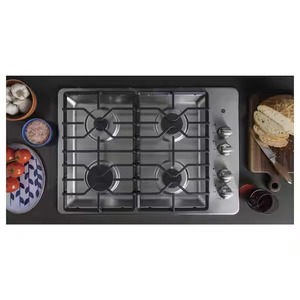 Offer For JGP5030SLSS 30-Inch Built-In Gas-<b>Cooktop</b> 4-Burner Consistent Heat-adjustments - Product Image 4