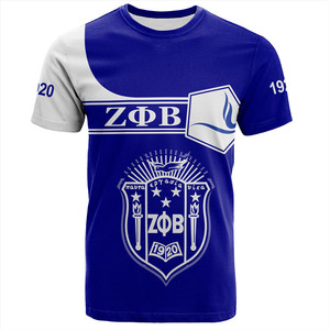 Zeta Phi Beta Sorority Inc Universidad Camiseta Ringer - Product Image 1