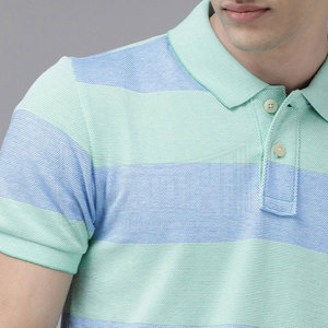Vente en gros de t-shirts de golf design personnalisés t-shirts polo en coton pour hommes polo à manches courtes de couleur unie fabriqué en usine - Product Image 5