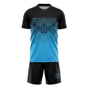 Uniforme de football respirant à séchage rapide de haute qualité pour adultes Vêtements de football personnalisés avec impression par sublimation Service OEM - Product Image 2