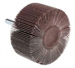 Disque abrasif en oxyde d'aluminium de 100 mm de diamètre, grain personnalisable OEM 40~400, montage sur arbre, Jaze Hardware CFD Taiwan - Product Image 3