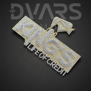 จี้เพชรเลี้ยงในห้องปฏิบัติการทรงบริลเลียนต์ ตัวเรือนเงินแท้ 925 ชุบทองคำขาว ดีไซน์วินเทจ ปรับแต่งตัวอักษรได้ ชุบทองคำชมพู สไตล์คลาสสิก - Product Image 2