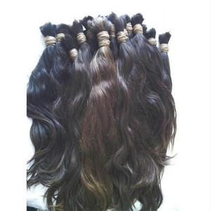 Wholesale Price Natural Color Human Hair Bundles 100% Raw Hair High Quality Peruvian Straight Double Drawn Bundles - Product Image 2