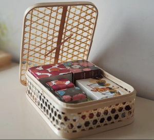Woven Bamboo Pattern <b>Gift</b> <b>Box</b>-Eco-Friendly Handmade Packaging & Storage | VIET FARGIMEX - Product Image 1
